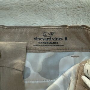Vineyard Vines Performance Pants in Tan